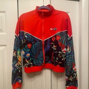 Nike Sportswear Women’s jacket Light Crimson/black/white XL